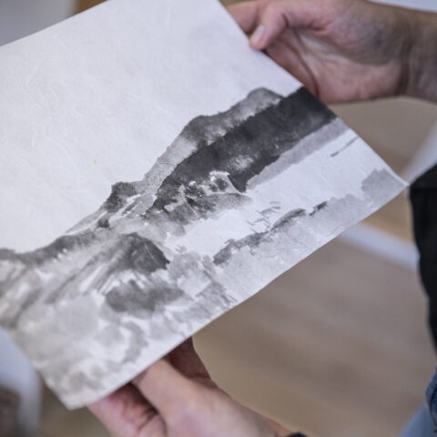 Meditatief Schilderen Chinese Inkt